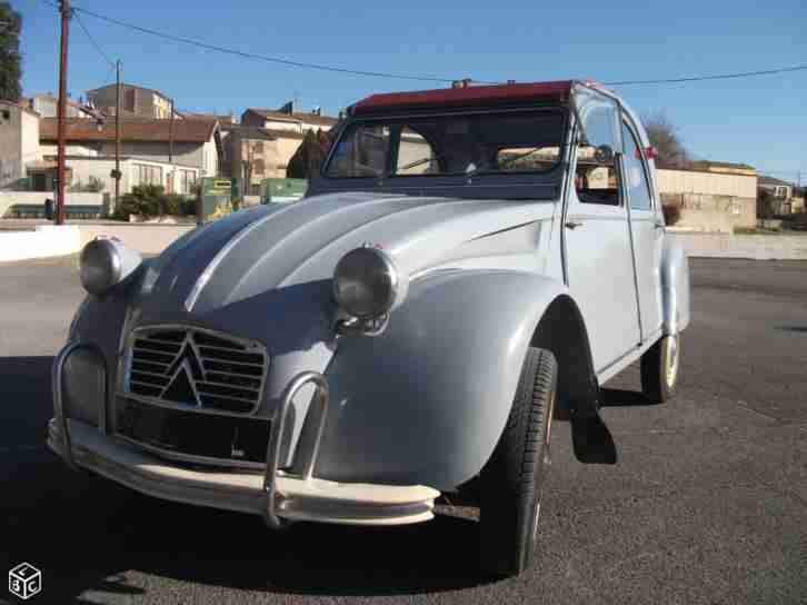 Citroen Oldtimer 2 cv Bj 1964 Selbstmördertüren Komplett Restauriert
