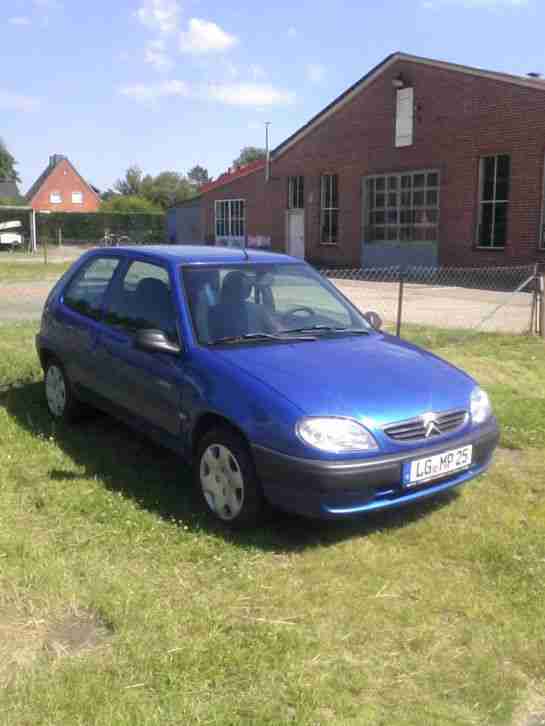 Saxo 1.1 Chrono 2 02 blau nur 83 TKm gelaufen