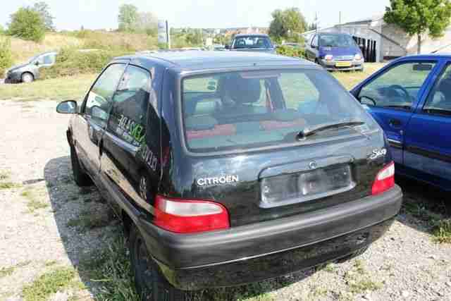 Citroën Saxo 1,1er Motor schwarz Citröen