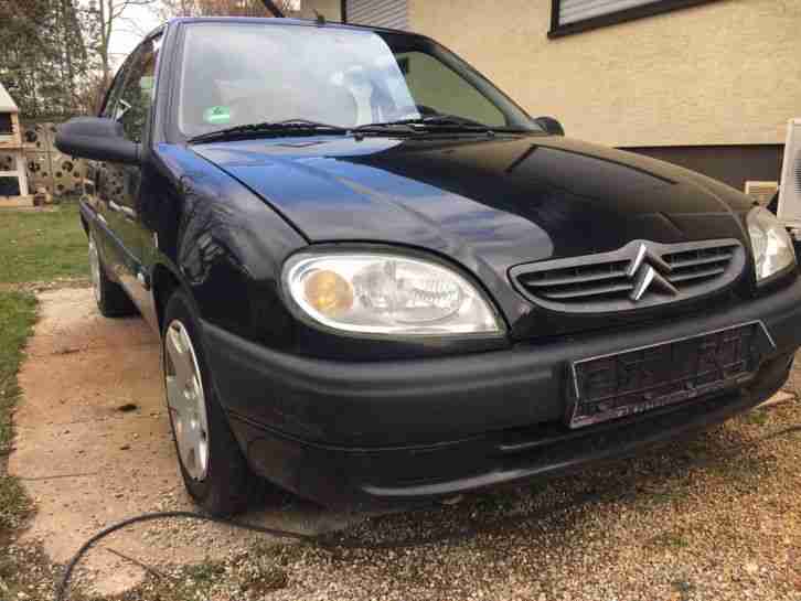 Saxo 1.2 schwarz 3. Hand Klimaanlage