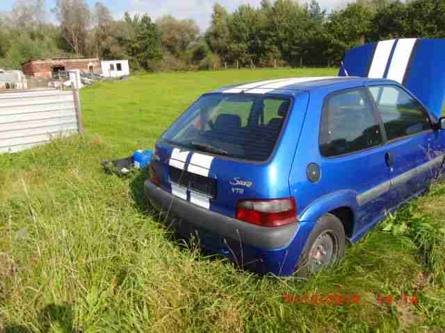 Citroen Saxo Blau