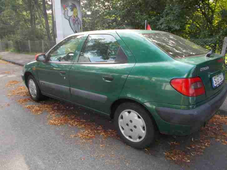 Citroen Xsara, 66 kW, 104513km, Benzin, Schaltgetriebe, grün