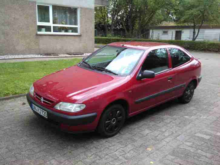 Xsara Coupe 1, 4 Hubraum