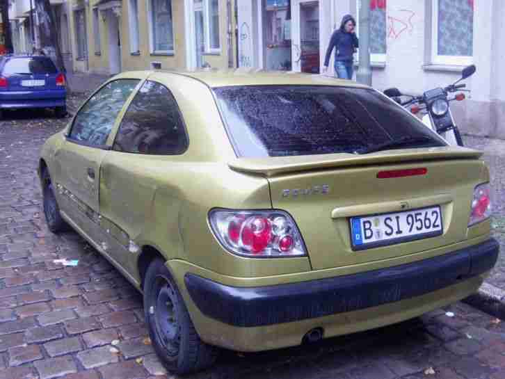 Citroen Xsara Coupe, 130.000 Kilometer, getönte scheiben