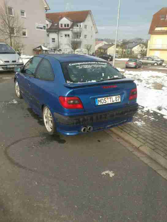 Citroen Xsara VTS 1.8 Coupe Blau Benziner Erst.2000 ca.160.000KM (81KW,ca.110PS)