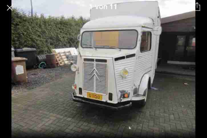 Citroen hy Foodtruck Oldtimer Pferdetransporter