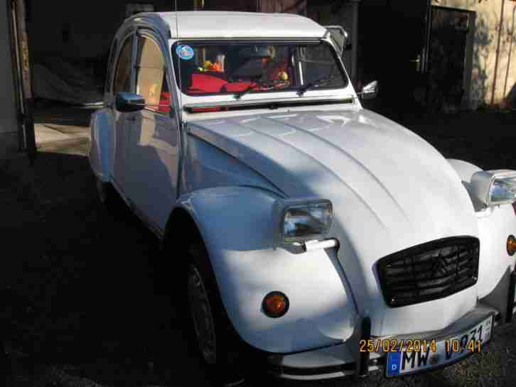 Citronen 2 CV 6 Club ( Die Ente ) 1986 Youngtimer