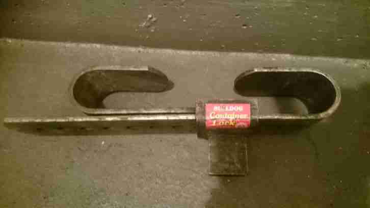 Containersicherheitschloss