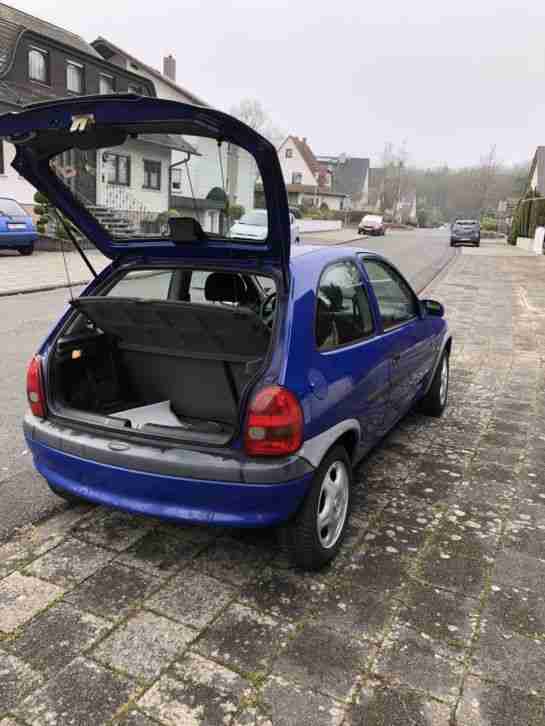 Corsa-B 1,0i, mit Klima und Anschluss für 220 Volt Heizung