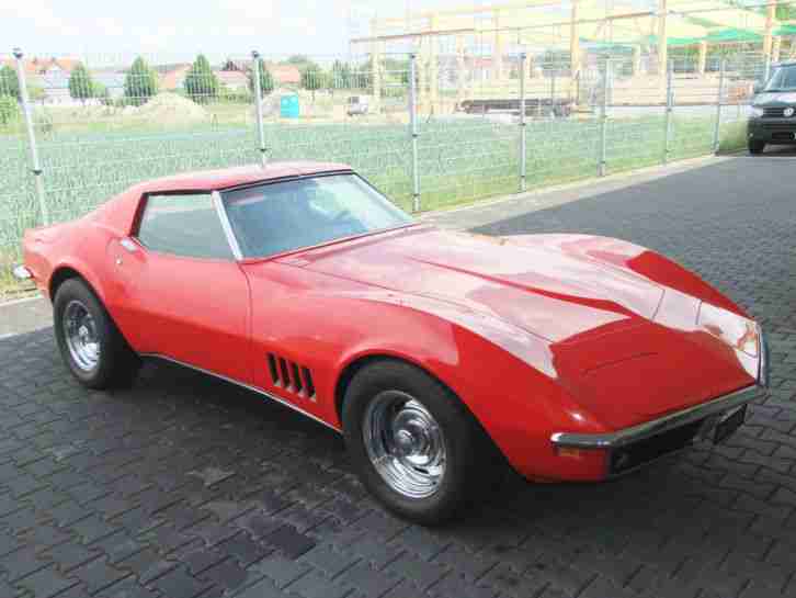 Corvette C3 Stingray T Top 1969, 350cui V8, TÜV und H