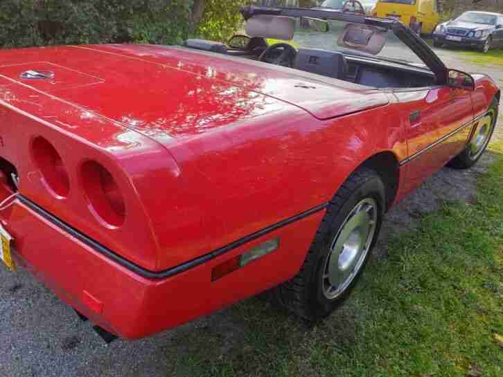 Corvette C4 Cabrio guter Zustand Tüv und H-KZ,Viele neu Teil Oldtimer