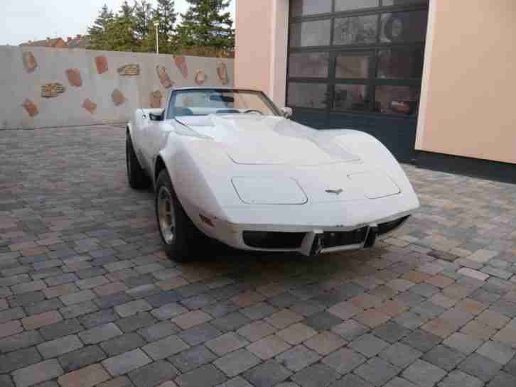 Corvette Stingray Cabrio C3,Bj.75,Schalter,Matching Numbers, W E R T A N L A G E