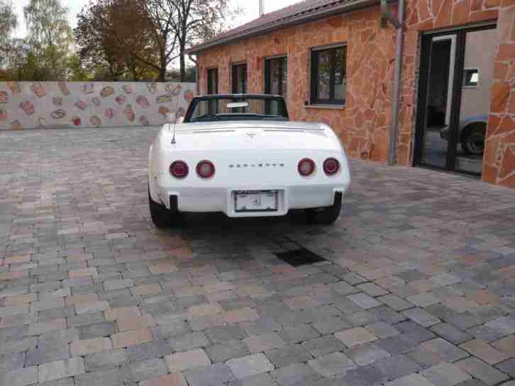 Corvette Stingray Cabrio C3,Bj.75,Schalter,Matching Numbers, W E R T A N L A G E