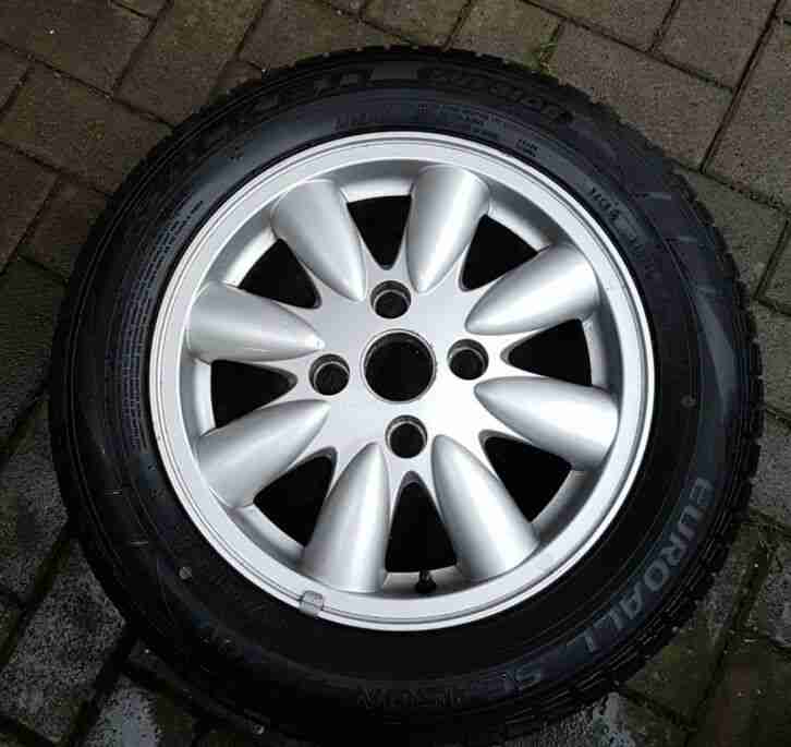 (DAEWO REZZO KLAU ROK) Alufelge + Reifen, Felge: 6J 15, Reifen: 195/60 R15 88H,