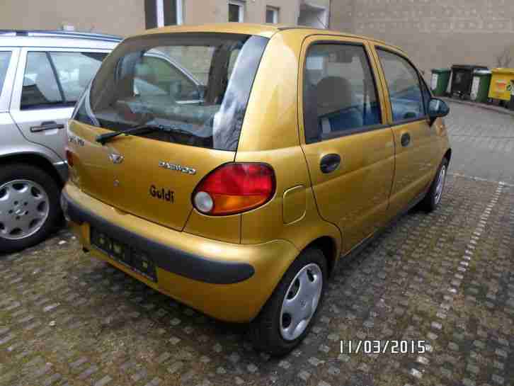 DAEWOO MATIZ 38kW 796cm3 TÜV 09.2016 115406 KM