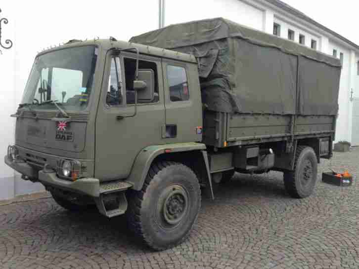 DAF T244 Allrad LKW 4x4 Seilwinde Hydraulikanlage