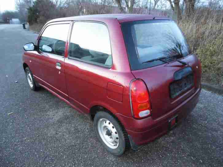 DAIHATSU CUORE L7 L701 Weinrot Tüv 02.2017 Servo Tempomat CD KFZ