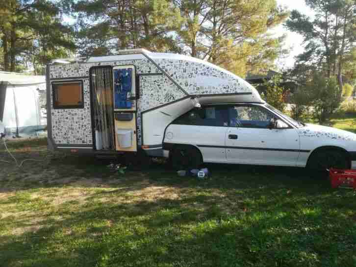 DAS besondere Wohnmobil HEKU Car Camp auf Opel