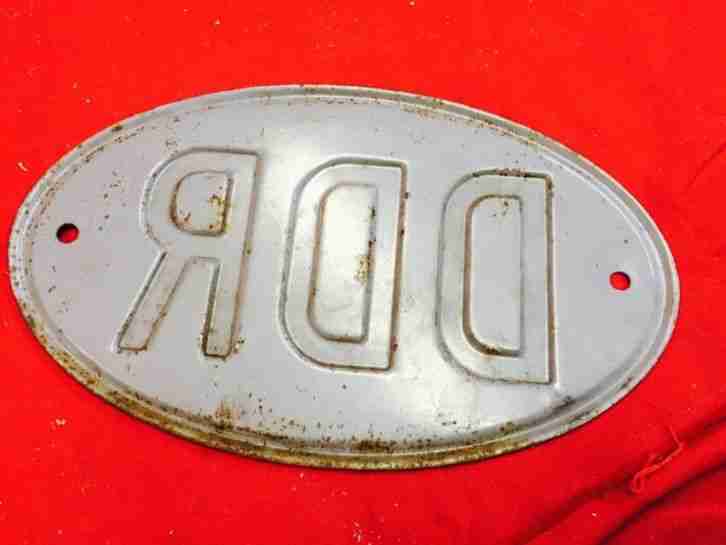 DDR Kennzeichen Oldtimer Trabant Lada Skoda AWO EMW MZ Wartburg Simson