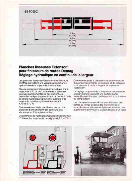 DEMAG Zusatzgerät für Deckenfertiger - Prospekt/Datenblatt 05/1978