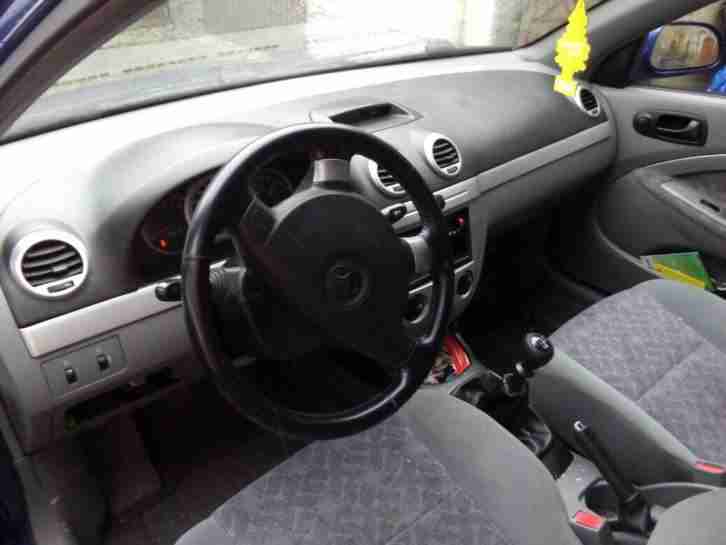 Daewoo Lacetti Auto Blau Tüv 02/2019 Klima 109 Ps Sommer + Winterreifen 4-Türer