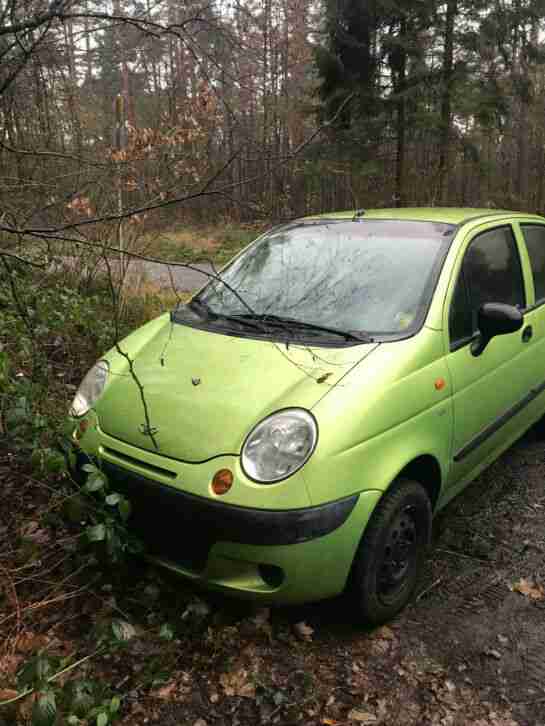 Daewoo Matiz 0, 8 BJ 2003 38kW 77.000km Bastlerfahrzeug