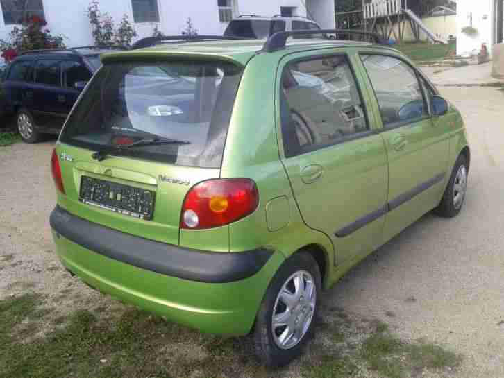 Daewoo Matiz 1,0 5 Türer Euro 3 Klima Tüv 09/2017 KD Neu