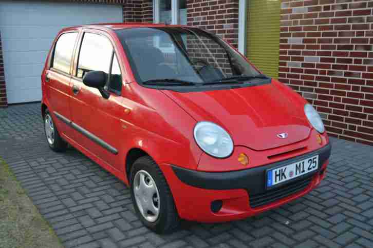 Daewoo Matiz 1, 0L, E.z. 29.12.2004, TÜV bis 08.2019, nur 69117 km