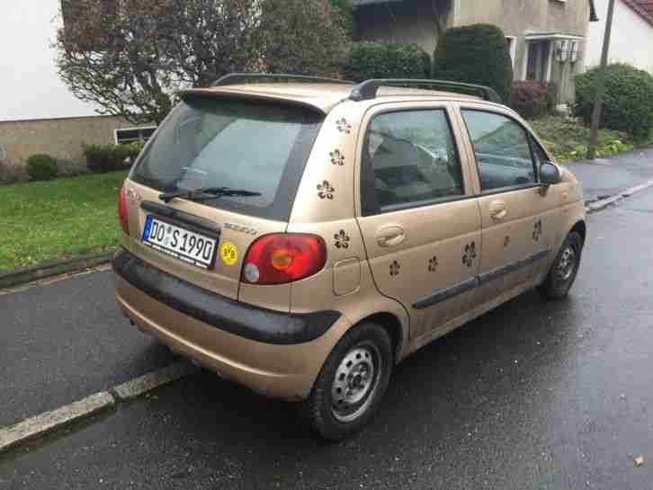 Daewoo Matiz 2003 Klima Elektrische Fensterheber TÜV 11 2015 5-Türer 81677KM