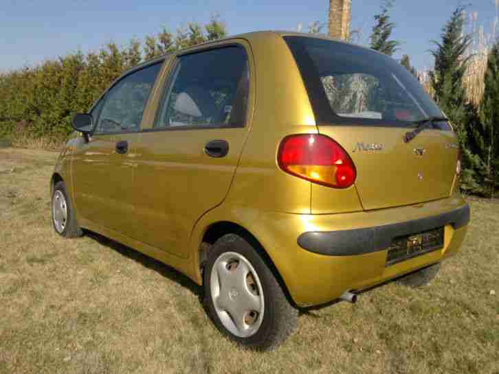 Daewoo Matiz - wenig Kilometer - Scheckheft - ABS - SERVO - ZV - TÜV/AU 01-2017