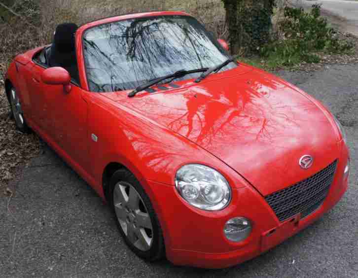 Daihatsu Copen Bj. 2004 Turbo rot selten Klima Sitzheizung TÜV/AU NEU