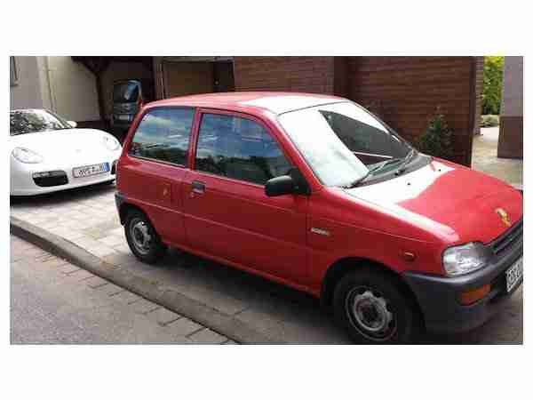 Daihatsu Cuore,2. Hand,Bj. 1999 Tüv bis Oktober 2015 mit 132.600 Km Laufleistung