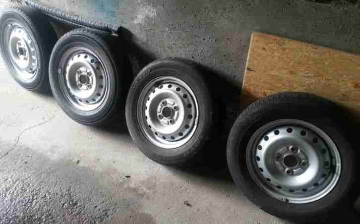 Daihatsu Cuore VIII Bj. 2010 4 Stahlfelgen