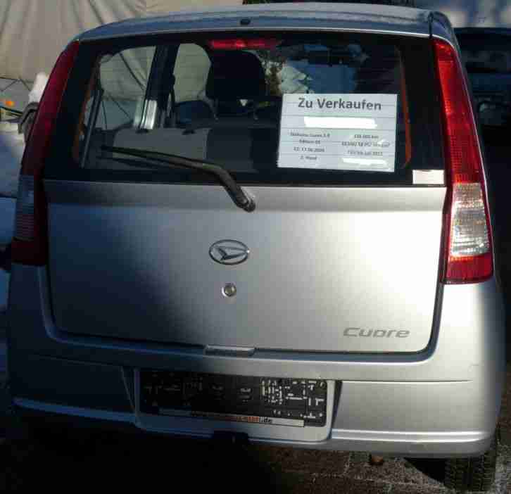 Daihatsu Cuore silber