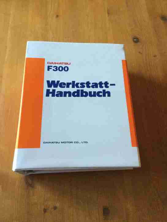 Daihatsu F 300 Werkstattbuch