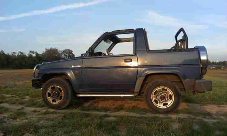 Daihatsu Feroza Cabrio Kein Suzuki Vitara oder