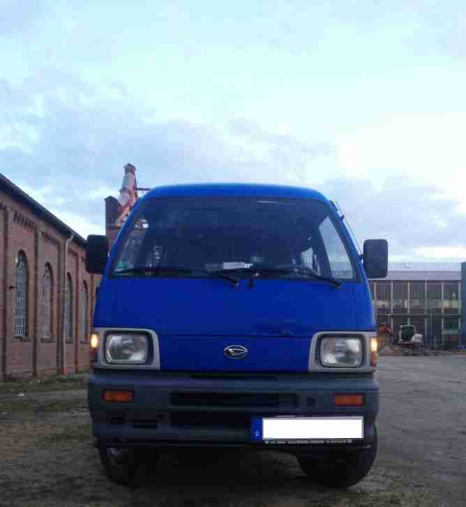 Daihatsu Hijet / Piaggio Porter Kleiner Campingbus LKW