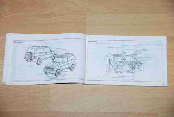 Daihatsu Rocky Bedienungsanleitung