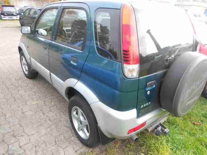 Daihatsu Terios Allrad 1,3 mit neuem TÜV,AHK,Alu,,,