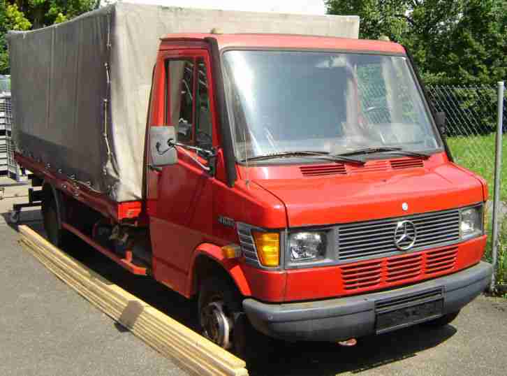 Daimler Benz 410 Diesel Pritsche Plane 1. HAND