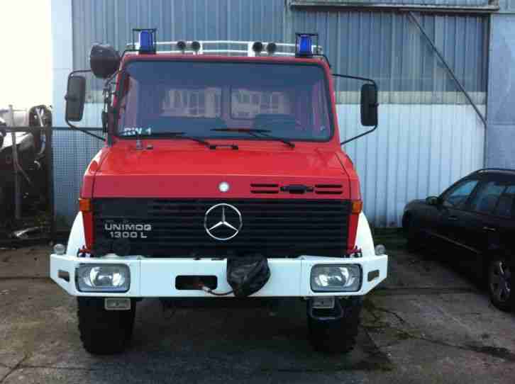 Daimler Benz Unimog U1300L 37 Wckenhut RW1 Feuerwehr
