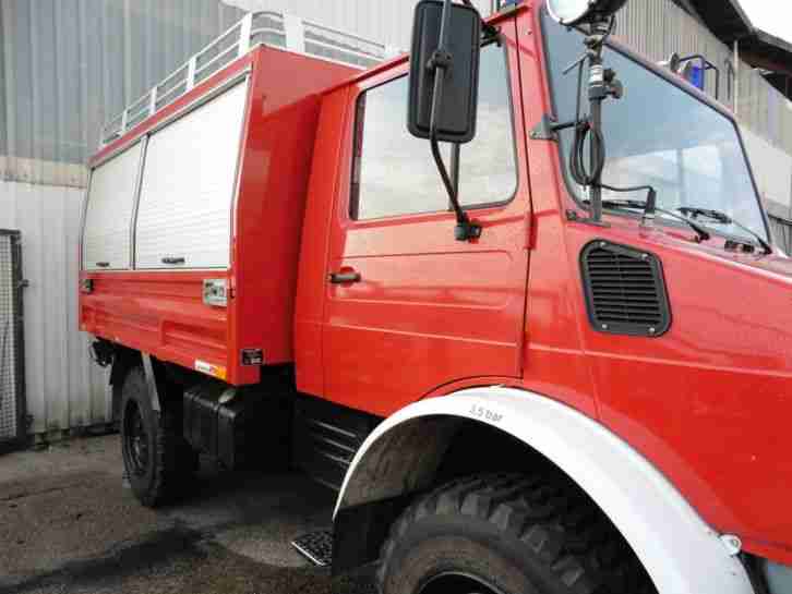 Daimler Benz Unimog U1300L-37-Wckenhut - RW1 - Feuerwehr - 22000 km