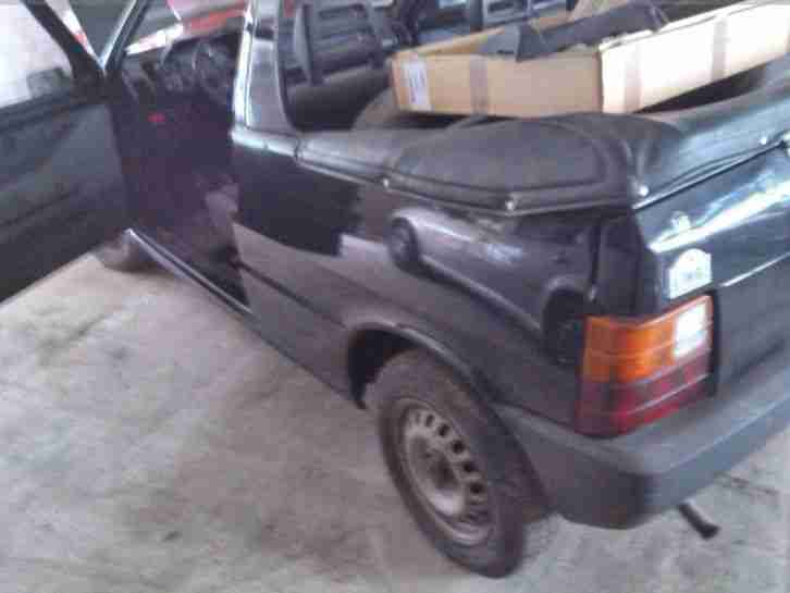 Das Winterschnäppchen "Uno Cabrio 1985 " in 4 Monaten Oldtimer mit H-Kennzeichen