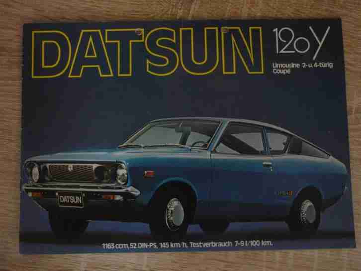 Datsun 120y Coupe Abgebrochene Restauration