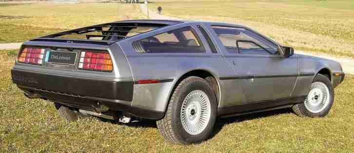 DeLorean DMC12 TÜV H-Kennzeichen Back To The Future BJ 1982