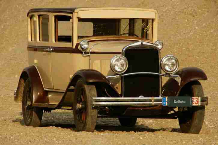 DeSoto six Serie K 4 door Baujahr 1928