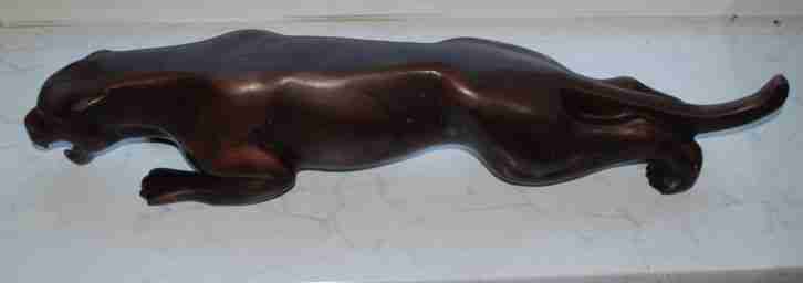 Der Jaguar vom Jaguar aus Bronze