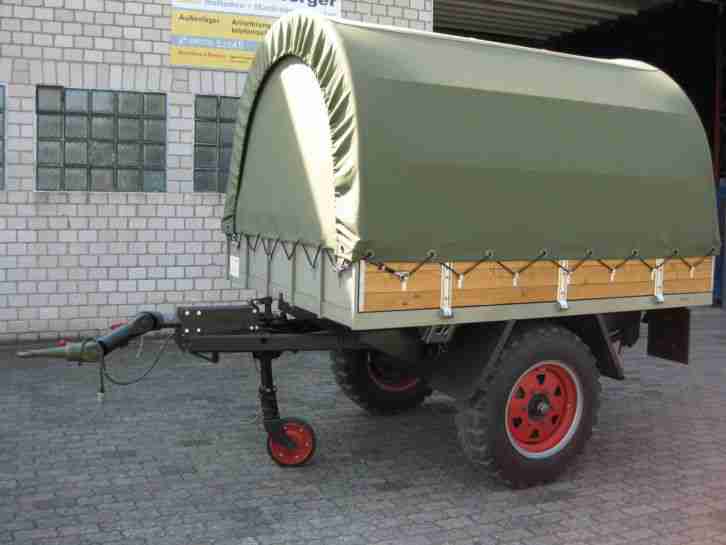Der perfekte Anhänger für den Unimog oder Traktor