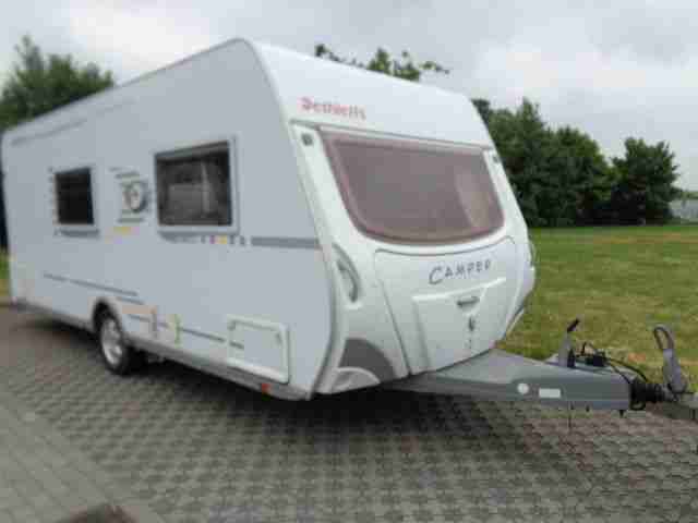 Dethleffs Camper DL 540 autark Grill Backofen Etagenbett Runddusche extragross