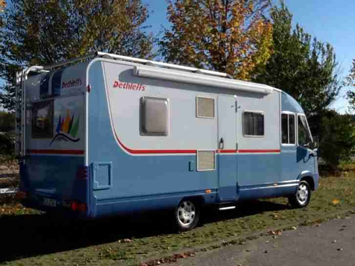 Dethleffs Integriert 6501 B mit Grüner Plakette,vielen Extras(Sonderlackierung)